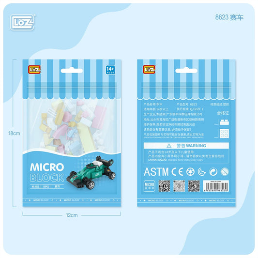 LOZ Racing Car Polybag 8623 6932691986230