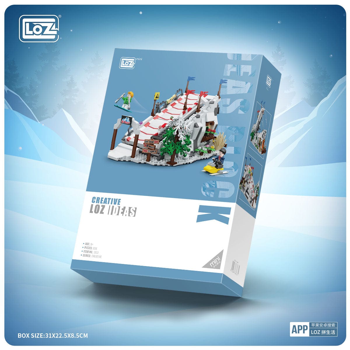 LOZ Ski Resort 1922 6932691919221