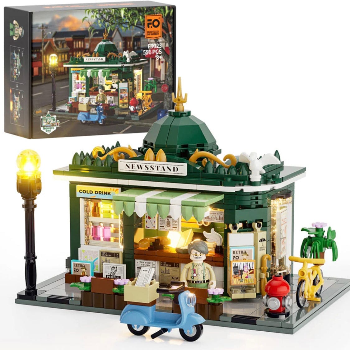 LUMIBRICKS - FUNWHOLE Newsstand F9023 X0027T93VH