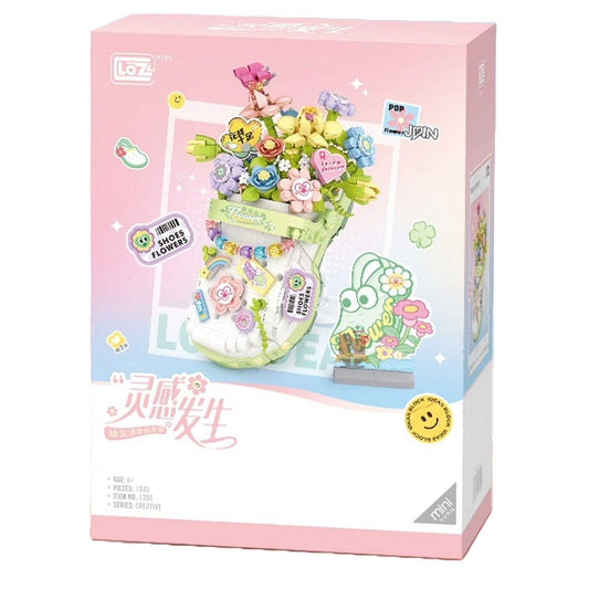 LOZ Crocs Flower Bouquet 1350 6932691913502