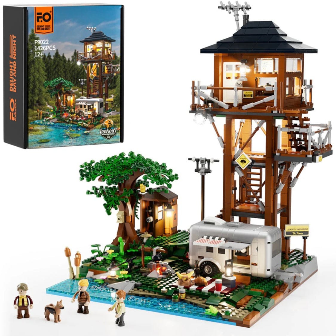 LUMIBRICKS - FUNWHOLE Lookout Campground F9022 X003ZQIA9P
