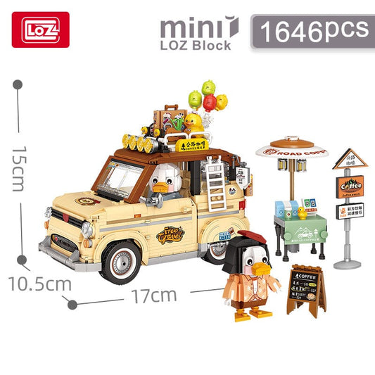 LOZ Highway Coffee Car 1950 6932691919504