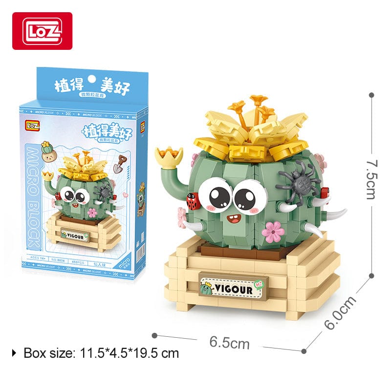 LOZ Cute Cactus Ball 8834 6932691988340