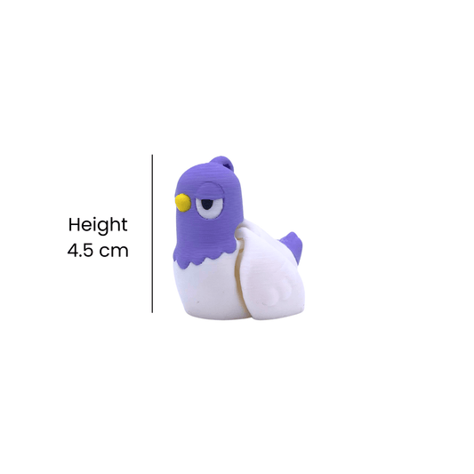 Dans Fidget Foundry Figurine Pigeon