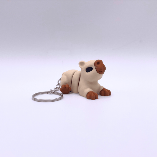 Dans Fidget Foundry Keyring Capy Key Charm
