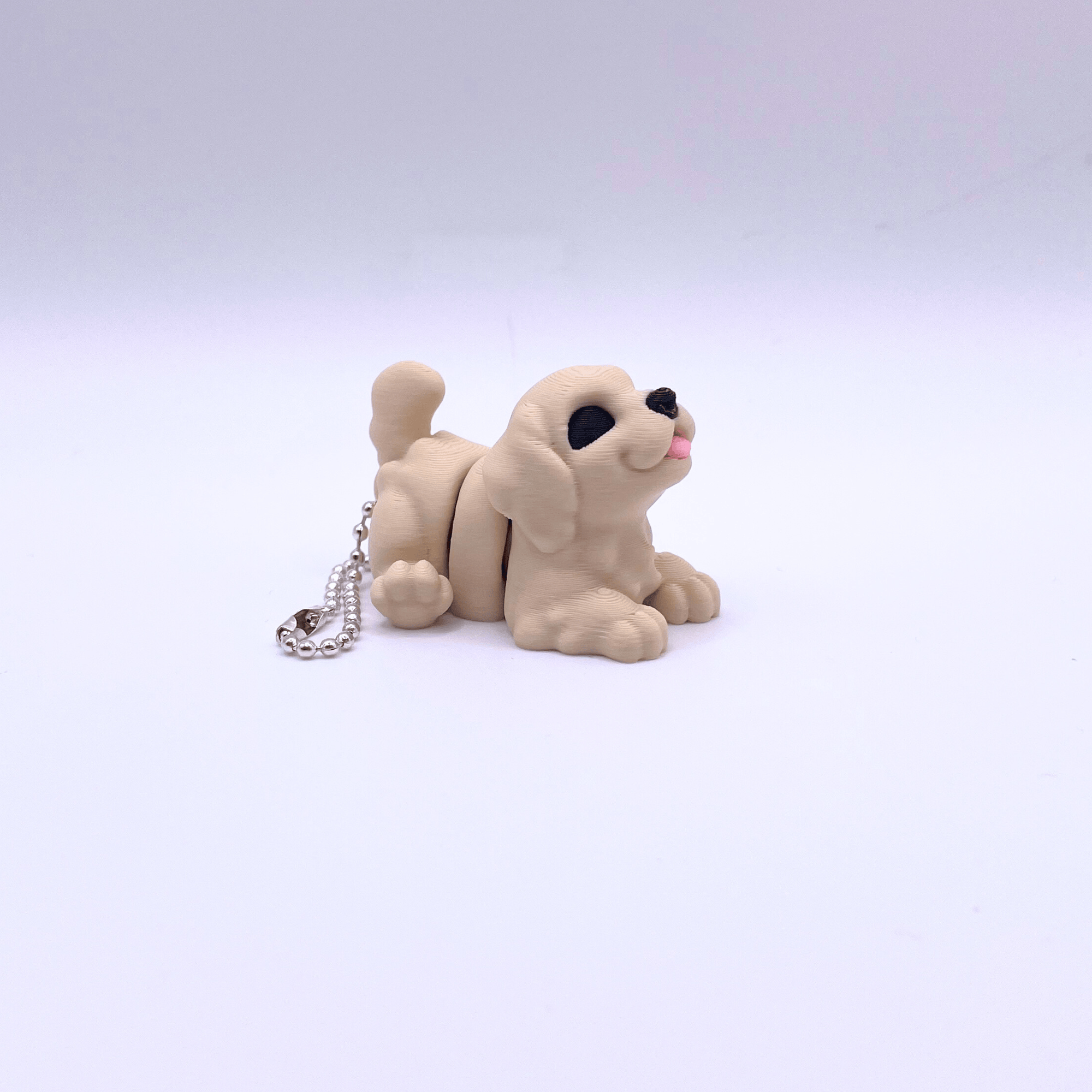 Dans Fidget Foundry Keyring Dog Key Charm
