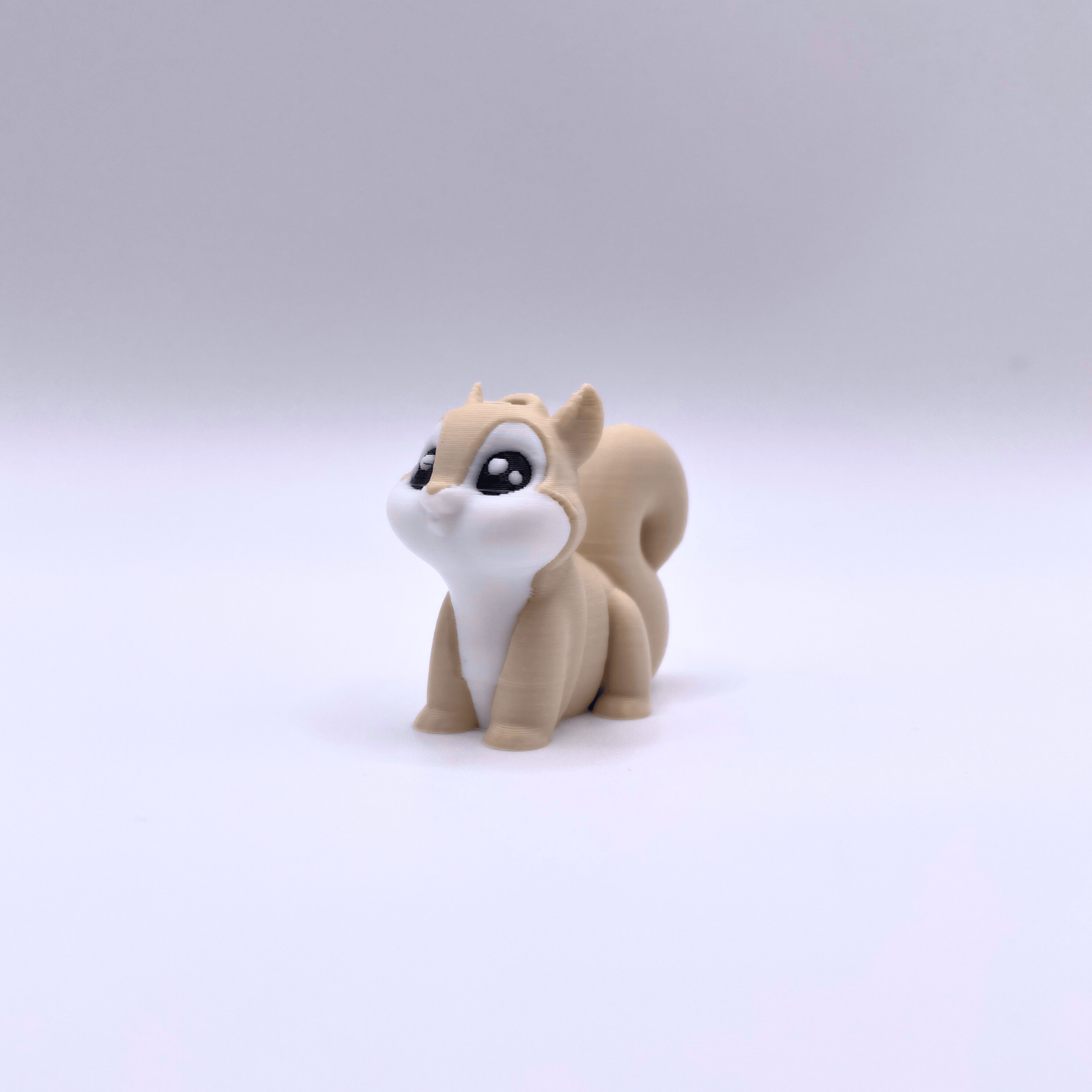 Dans Fidget Foundry Keyring Friendly Squirrel Key Charm