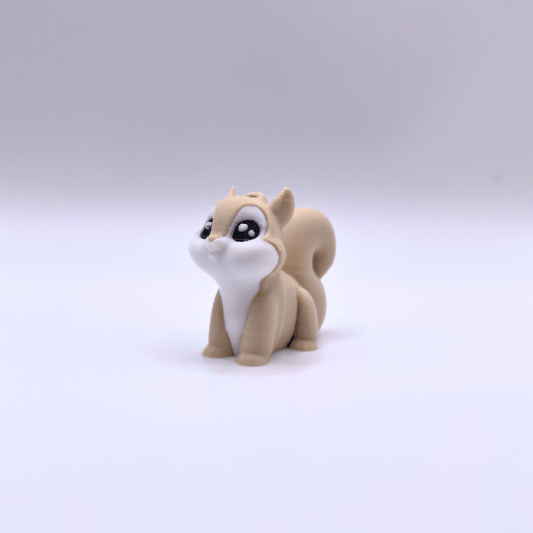 Dans Fidget Foundry Keyring Friendly Squirrel Key Charm