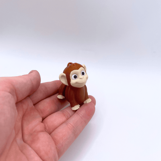 Dans Fidget Foundry Keyring Happy Monkey Key Charm
