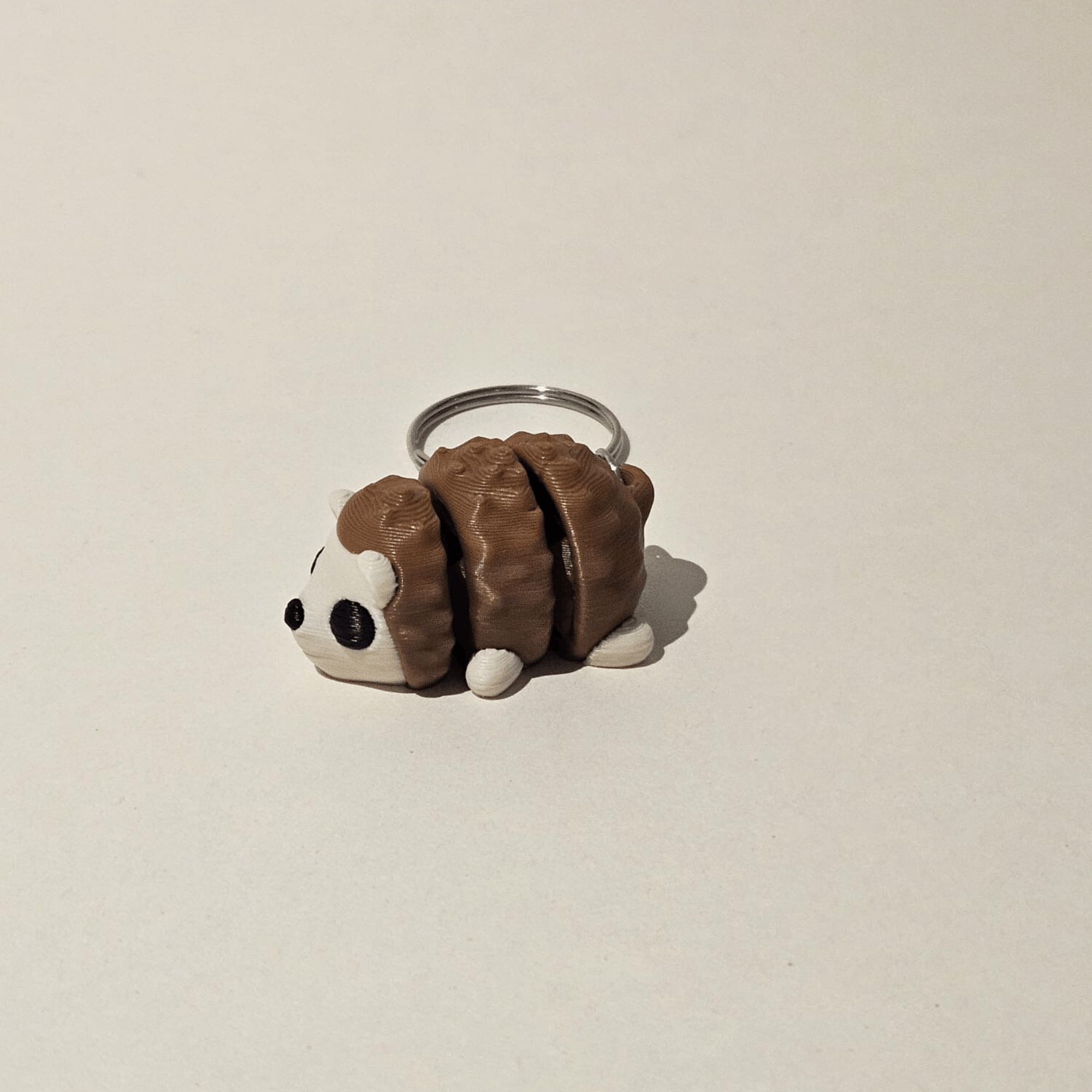 Dans Fidget Foundry Keyring Hedgehog Key Charm