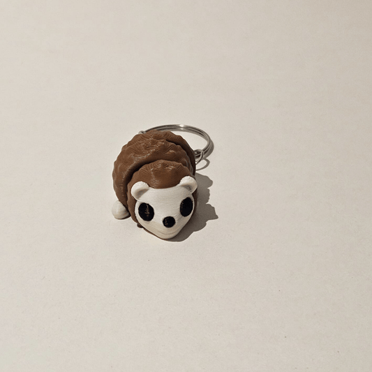 Dans Fidget Foundry Keyring Hedgehog Key Charm