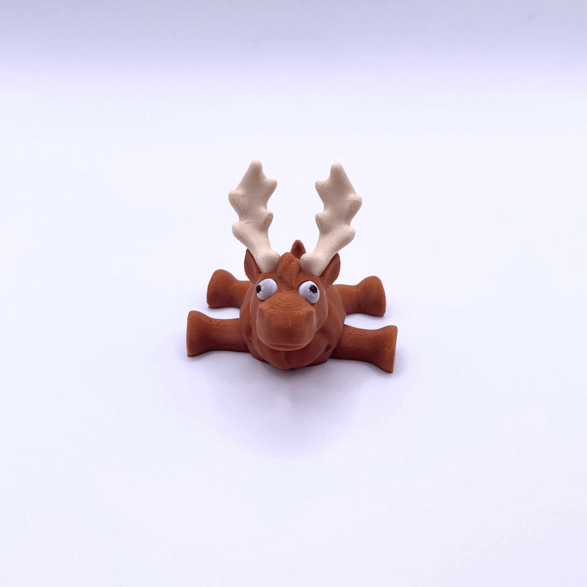 Dans Fidget Foundry Keyring Moose Key Charm
