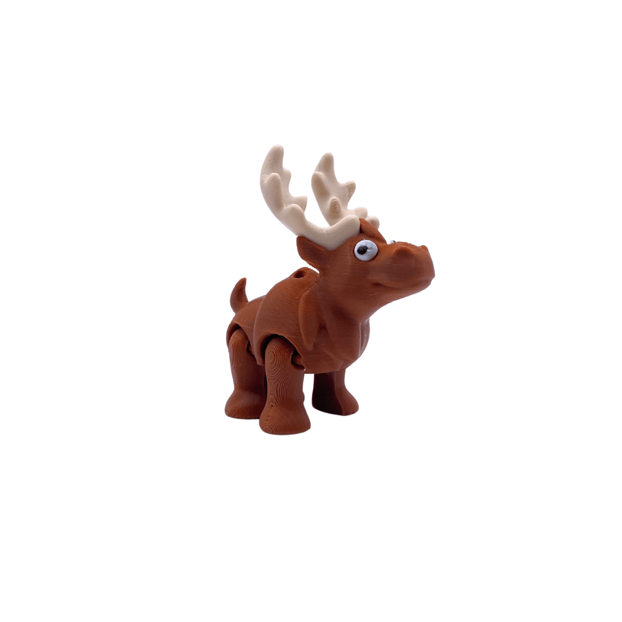 Dans Fidget Foundry Keyring Moose Key Charm