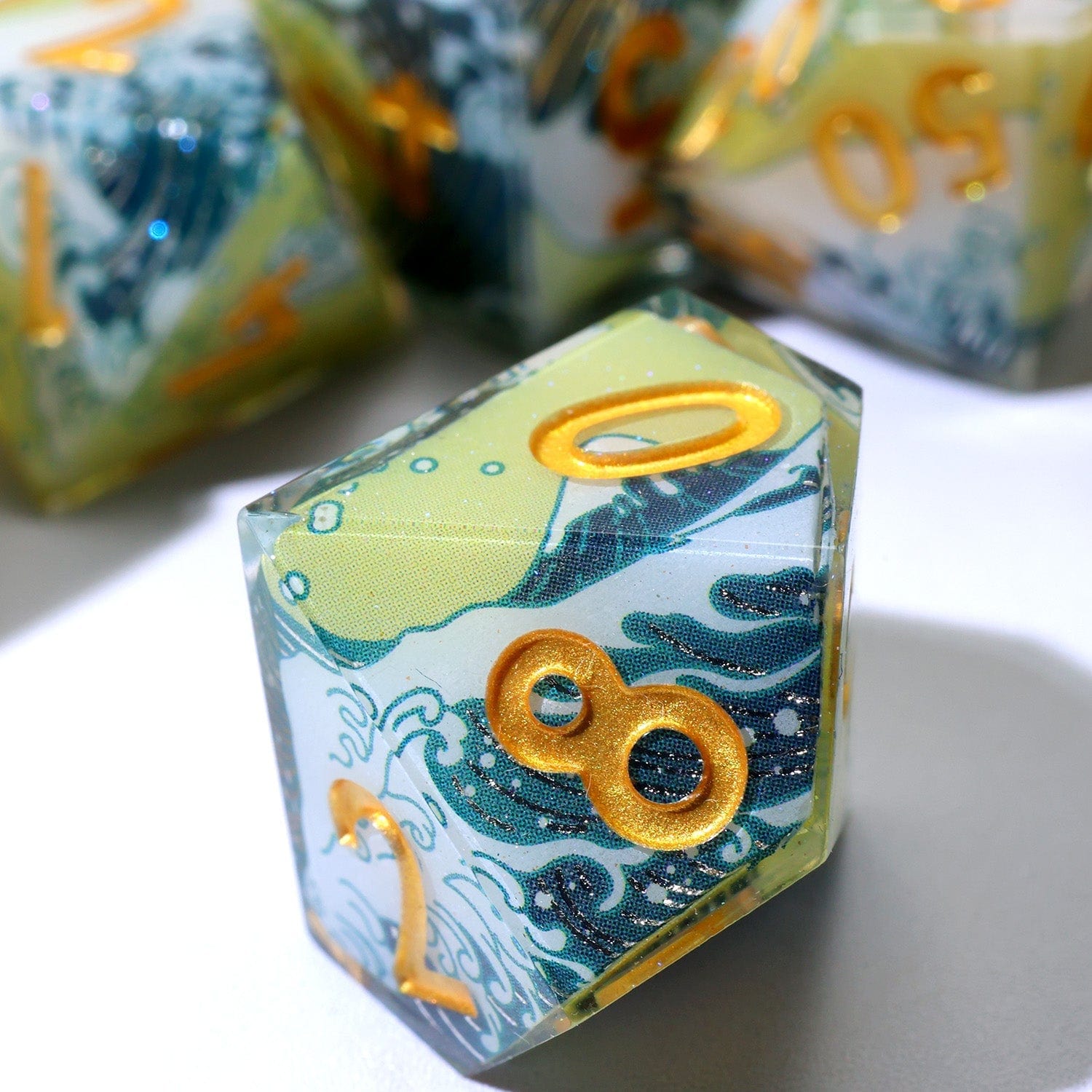 Tabletop Dominion DICE Dawnbreaker | Art Core Dice | 7 Piece Set
