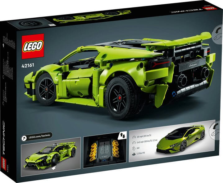 Toys & Games > Toys > Construction Toys > Interlocking Blocks > LEGO > LEGO Technic Lego Technic 42161 Lamborghini Huracán Tecnica Model for Ages 9 and Up 673419378628