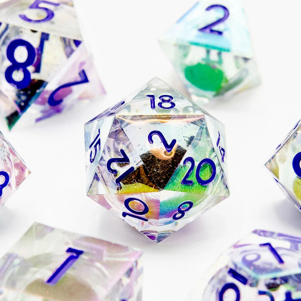 Eldritch Glimmer | Liquid Core | 7 Piece Set - DICE