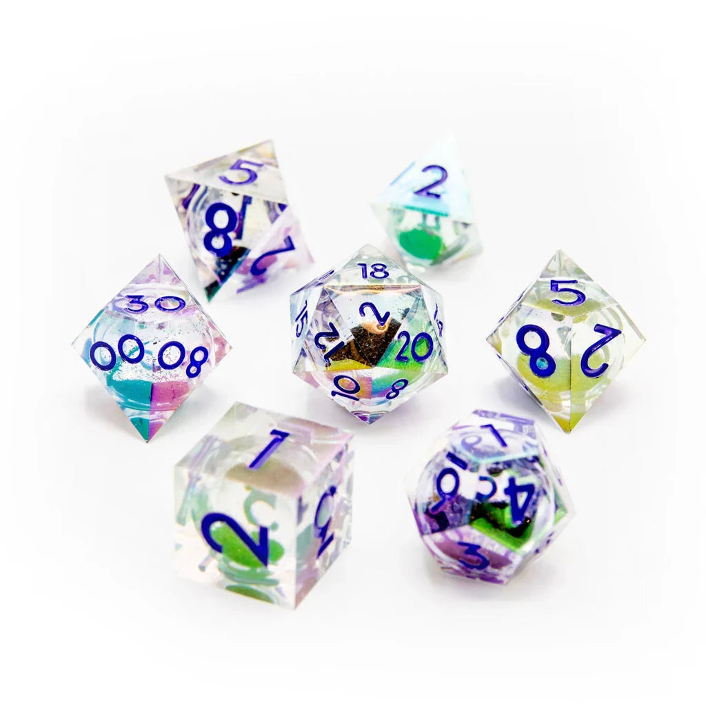 Eldritch Glimmer | Liquid Core | 7 Piece Set - DICE