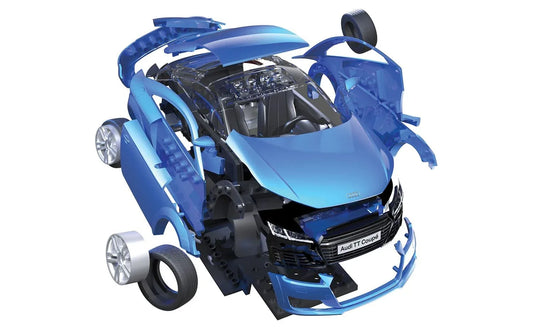 Empire Warehouse Model cars Airfix J6054 Quickbuild Audi TT Coupe Blue Model Car Kit