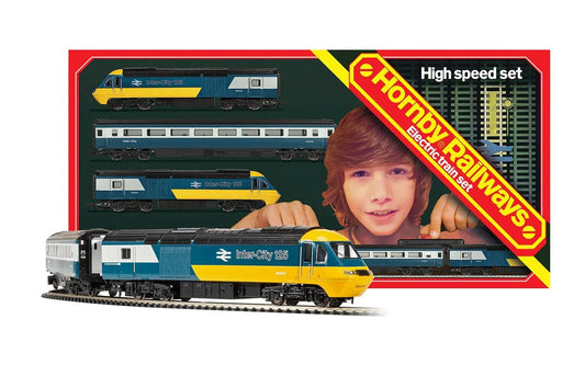 Empire Warehouse Model railways Hornby R1289M BR Intercity 125 High Speed Retro Train Set