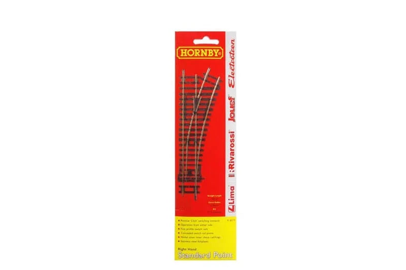 Empire Warehouse Model railways Hornby R8073 Right Hand Point Track Piece