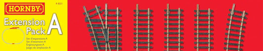 Empire Warehouse Model railways Hornby R8221 Track Extension Pack A