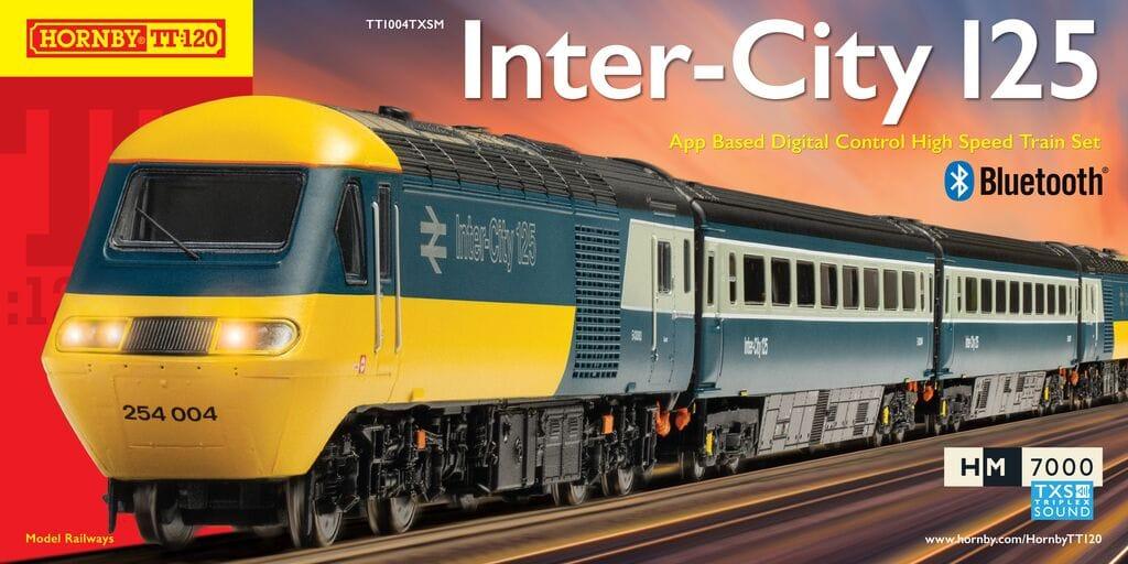Empire Warehouse Model railways Hornby TT:120 TT1004TXSM Intercity 125 High Speed Digital Train Set - Sound Fitted