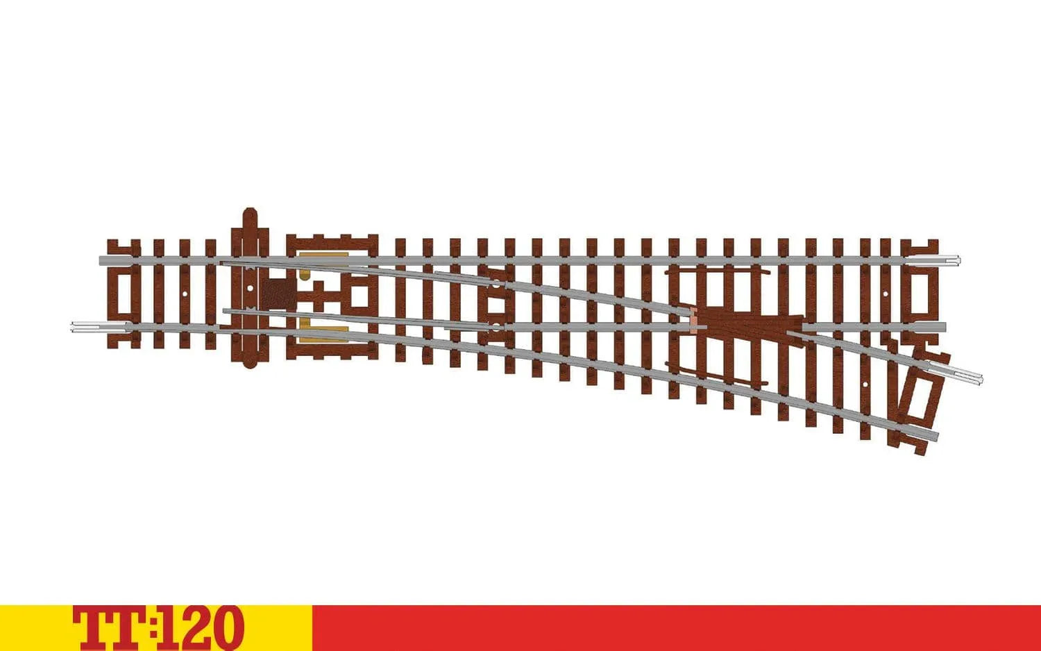Empire Warehouse Model railways Hornby TT:120 TT8009 Right Hand Point