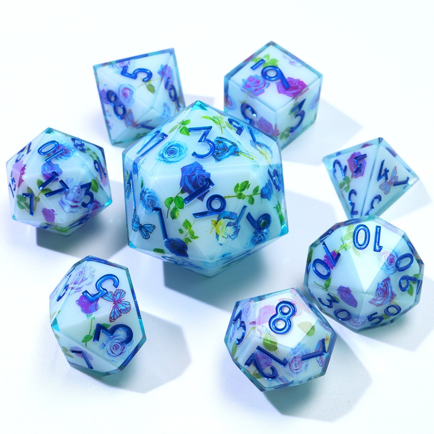 Enchanted China | 33mm D20 | Oversized Art Core Dice - DICE