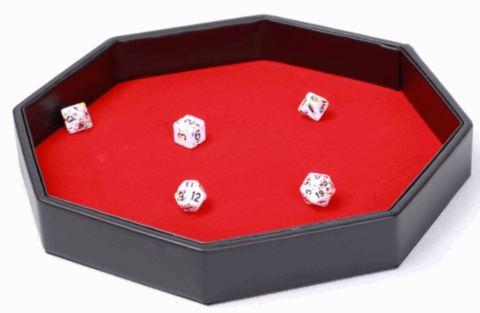 Epic Expanse | Large Dice Tray | Vegan Leather & Velvet - Dice Tray
