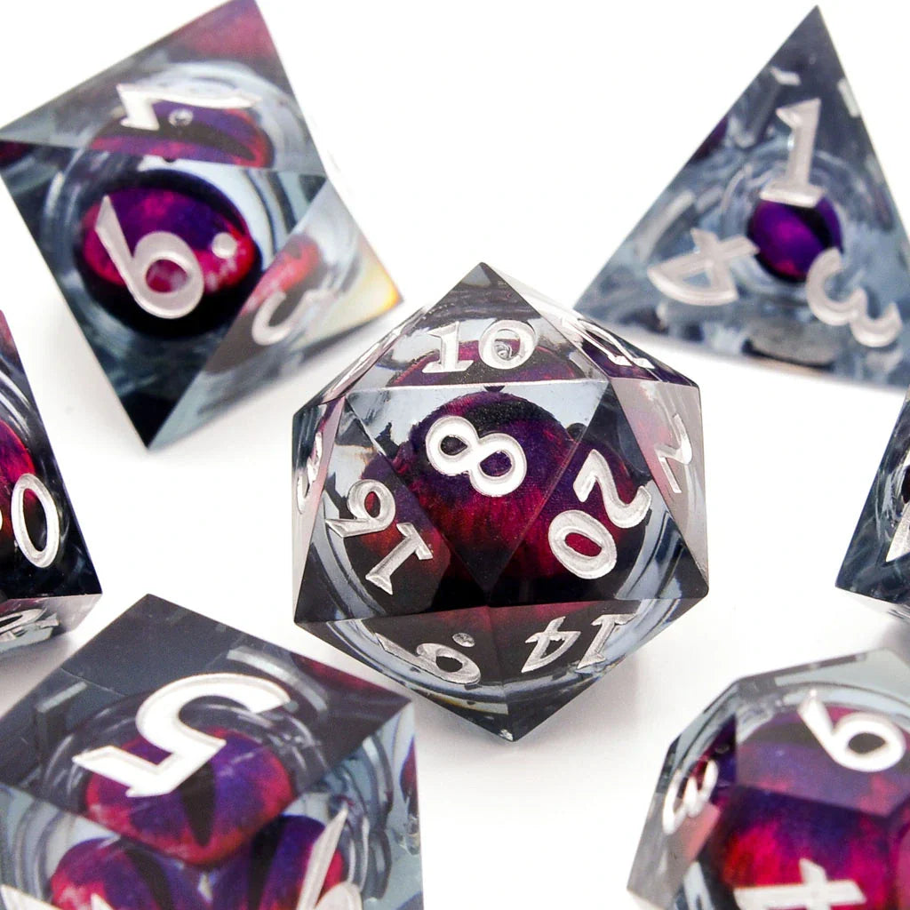 Eye of Anger | Moving Eye | 7 Piece Set - DICE