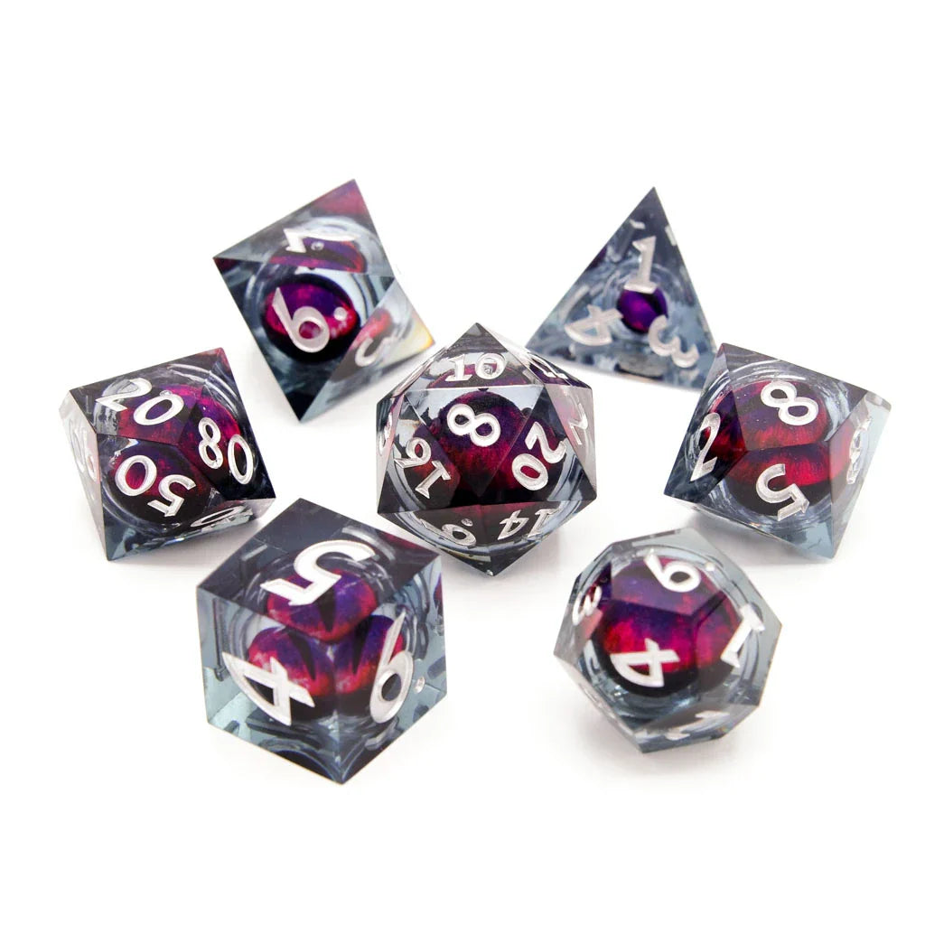 Eye of Anger | Moving Eye | 7 Piece Set - DICE