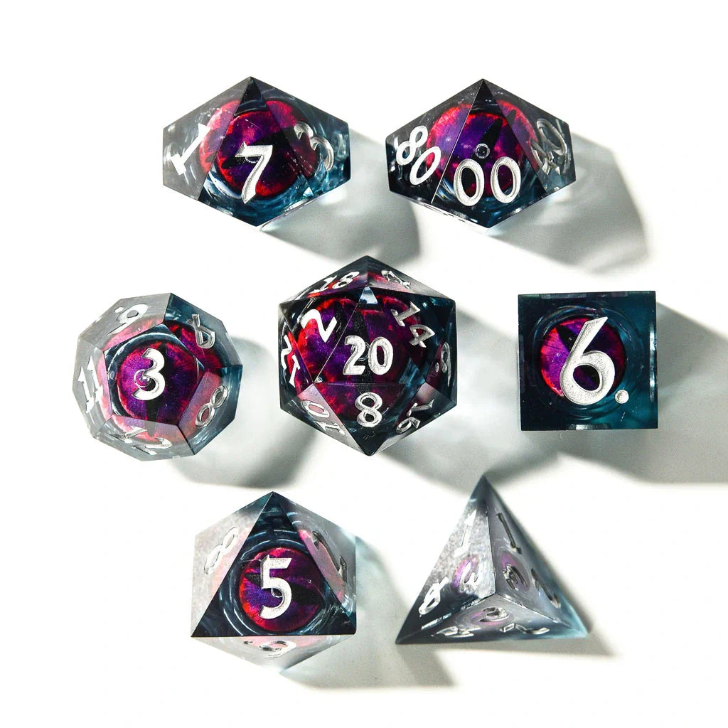 Eye of Anger | Moving Eye | 7 Piece Set - DICE