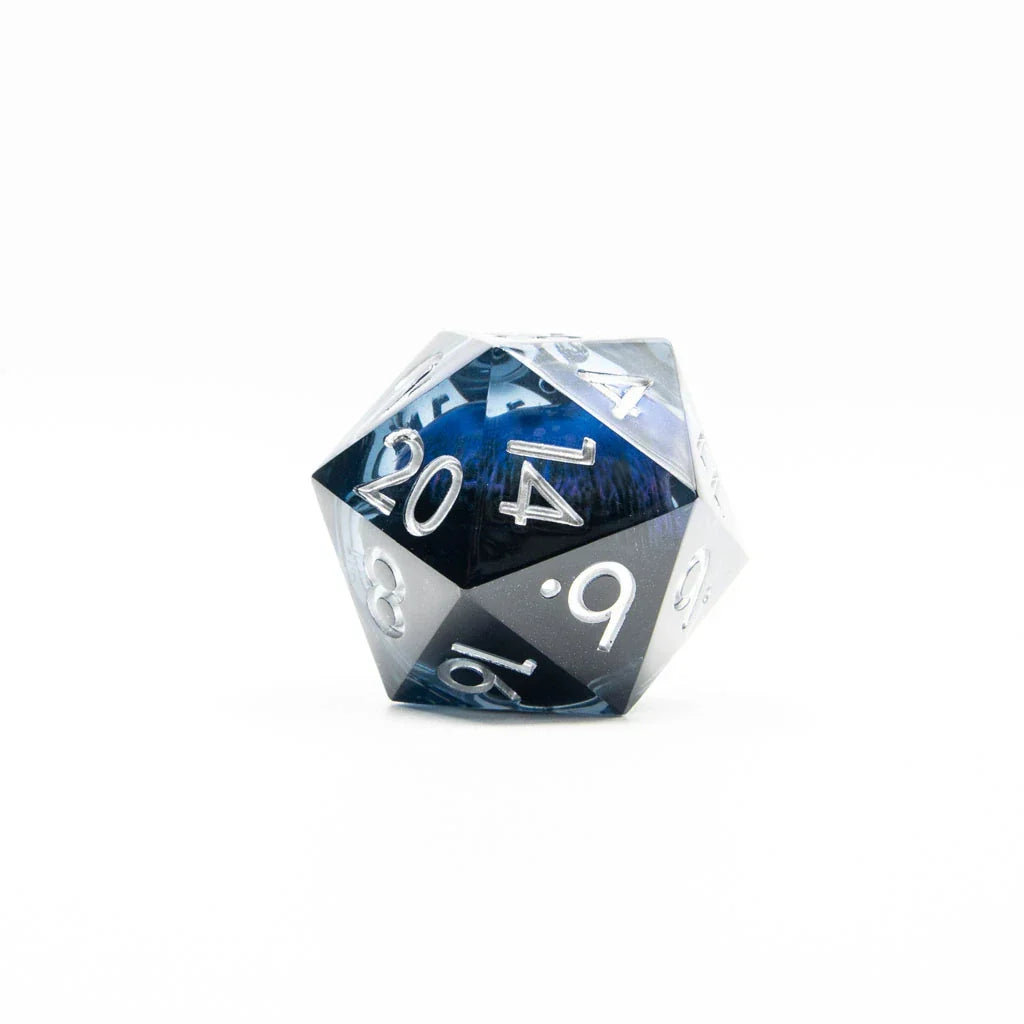 Eye of Azure | 33mm D20 | Oversized Moving Eye - DICE