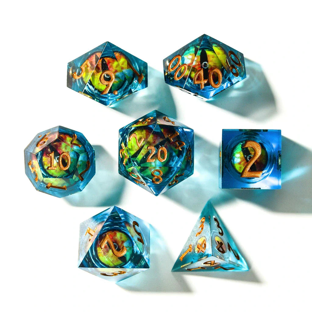 Eye of Destiny | Moving Eye | 7 Piece Set - DICE