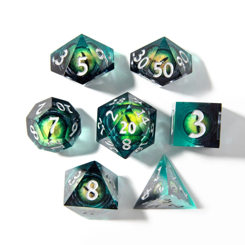 Eye of Dread | Moving Eye | 7 Piece Set - DICE