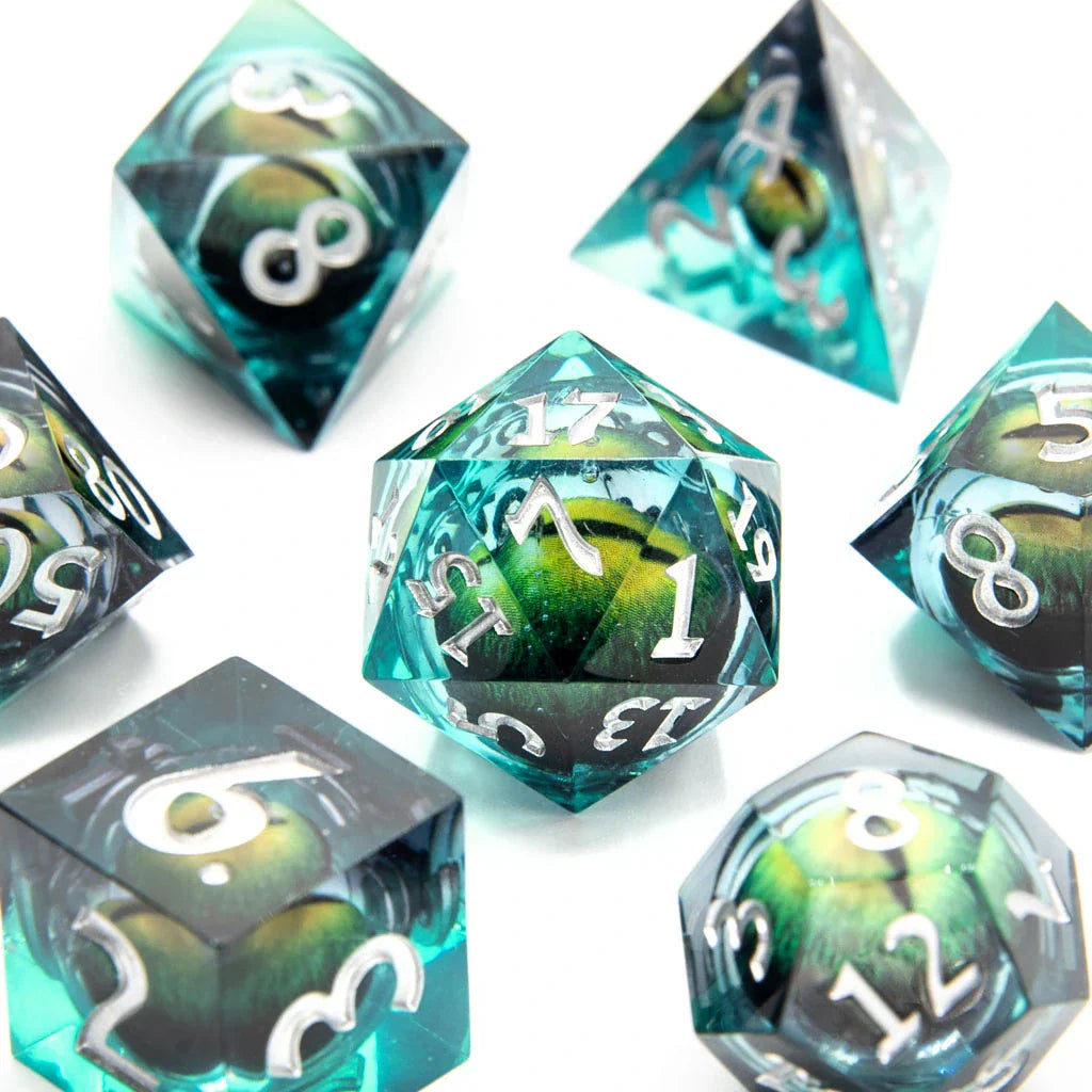 Eye of Dread | Moving Eye | 7 Piece Set - DICE