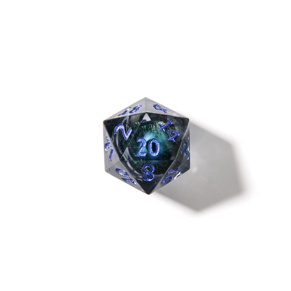 Tabletop Dominion DICE Eye of Evil | Moving Eye | 7 Piece Set