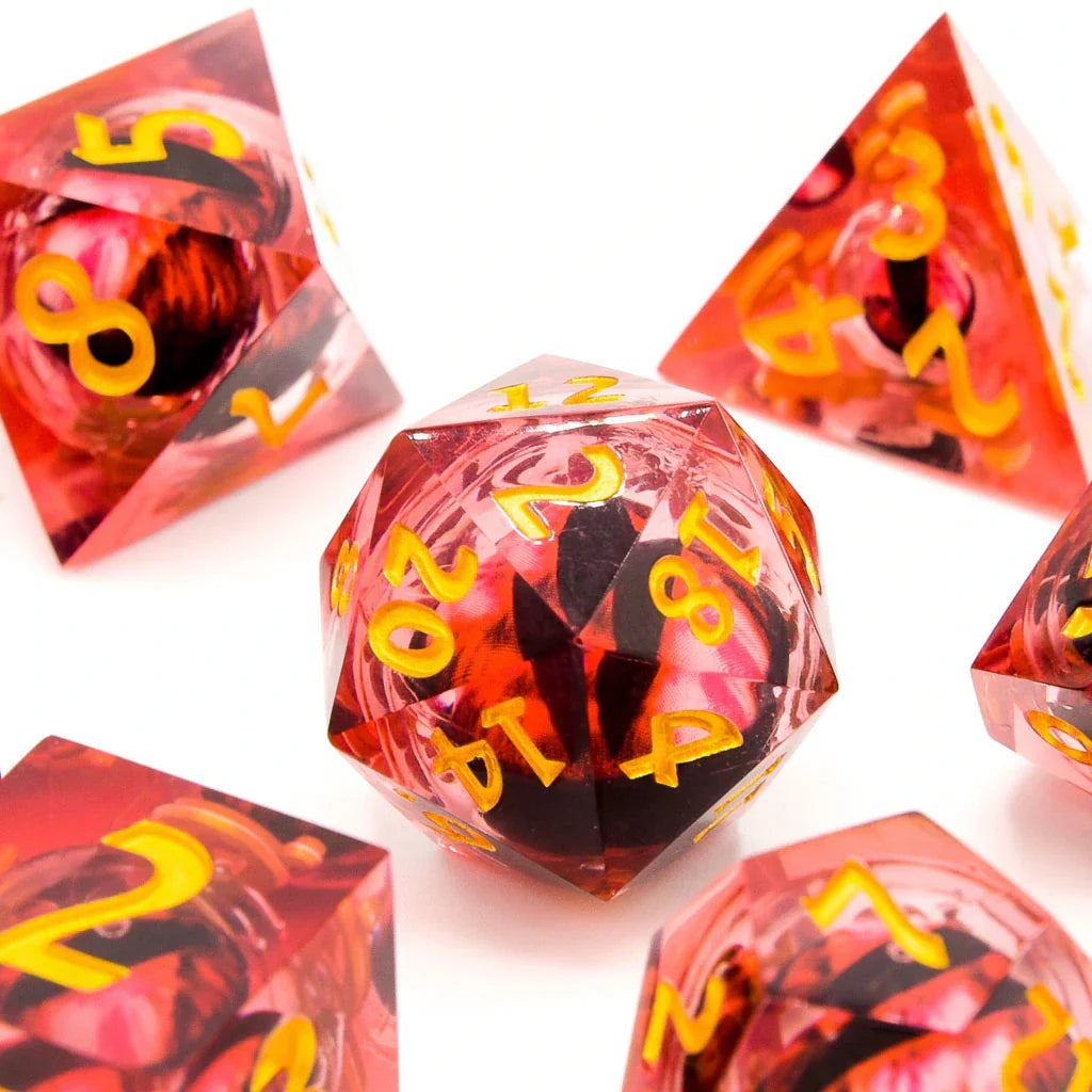 Eye of Fire | Moving Eye | 7 Piece Set - DICE
