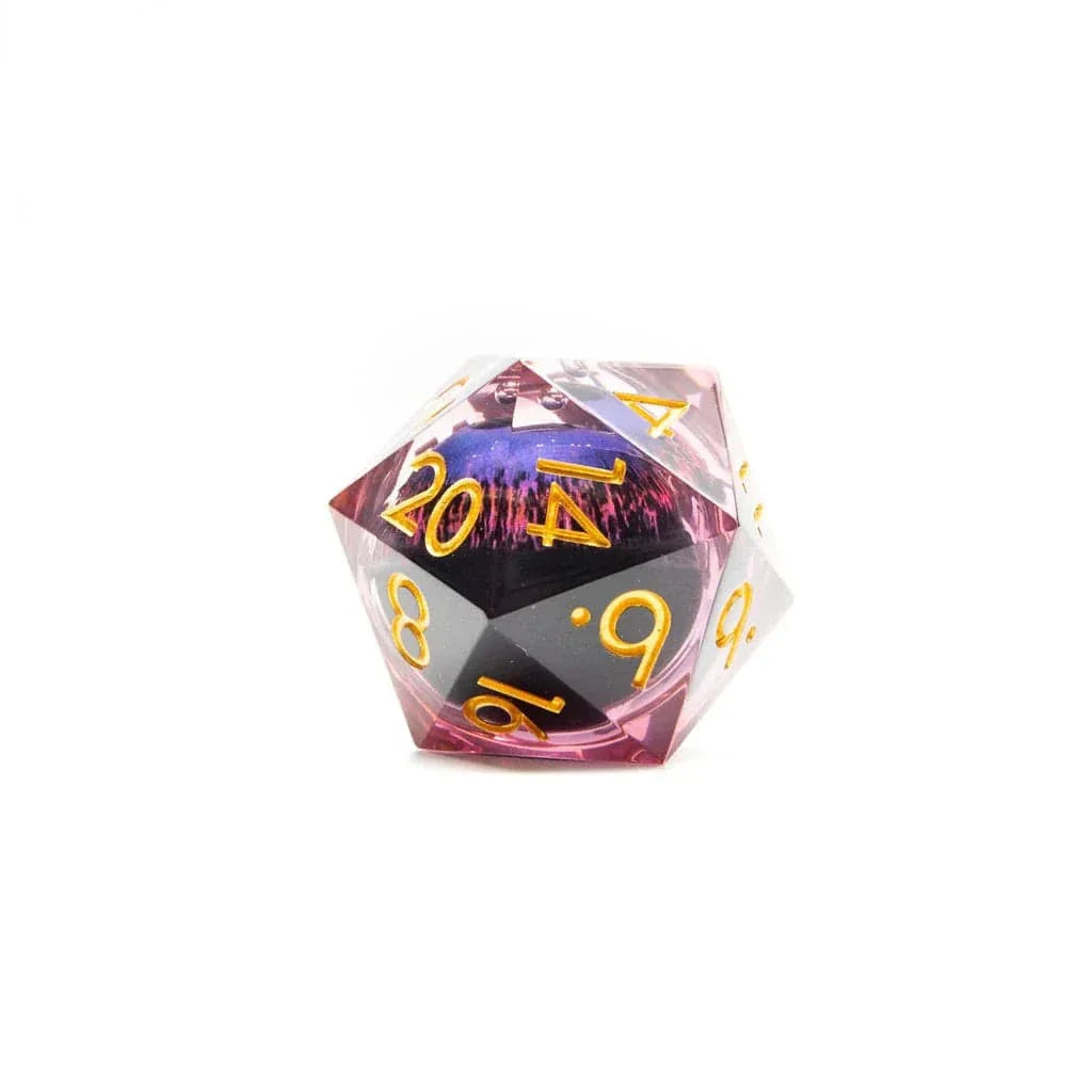 Tabletop Dominion DICE Eye of Fury | 33mm D20 | Oversized Moving Eye
