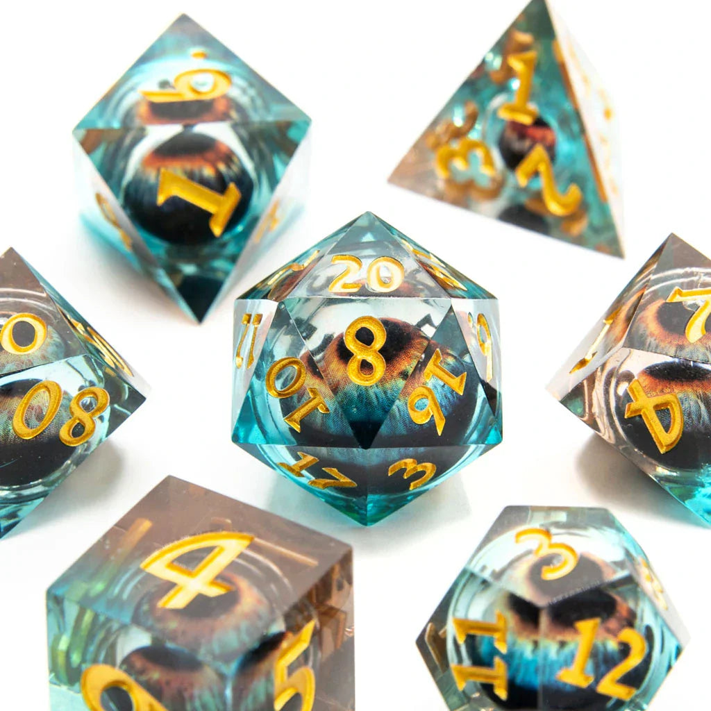 Eye of Malice | Moving Eye | 7 Piece Set - DICE