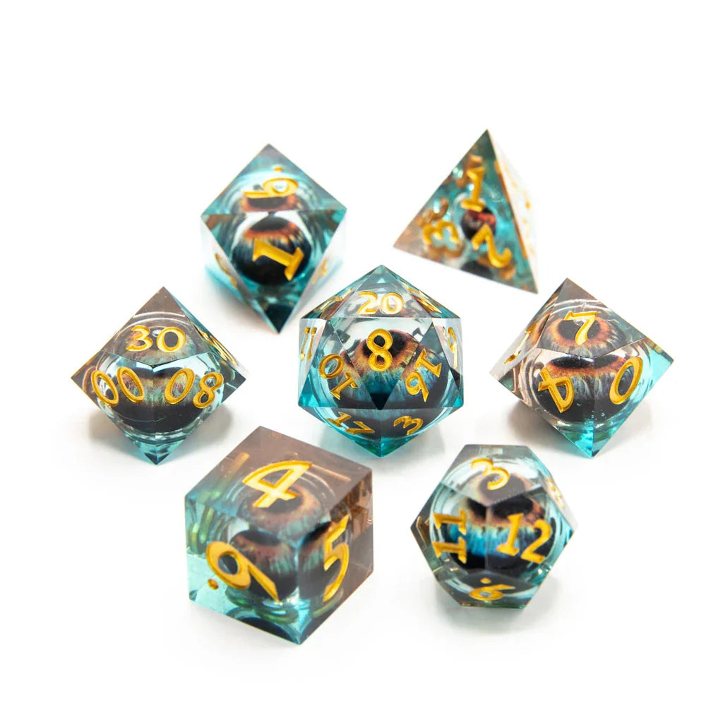 Eye of Malice | Moving Eye | 7 Piece Set - DICE