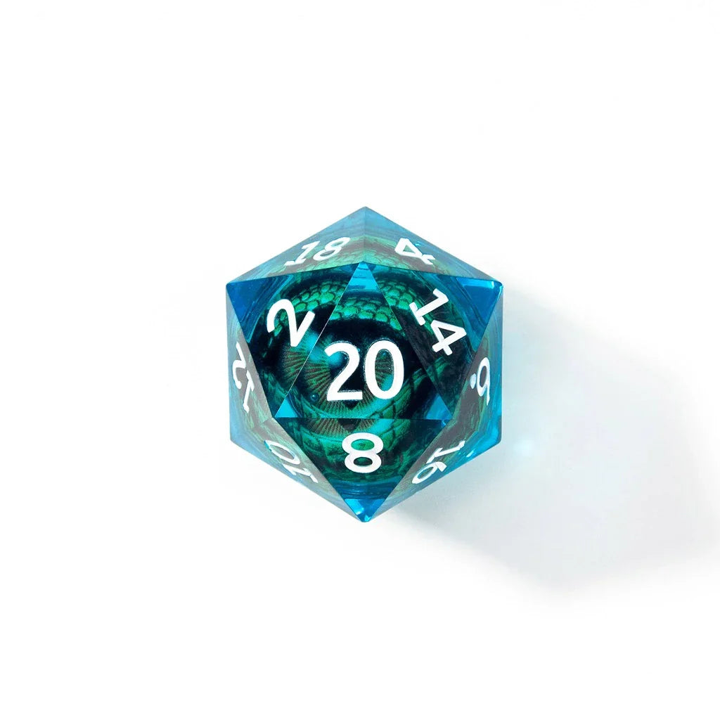 Eye of Mystery | 33mm D20 | Oversized Moving Eye - DICE