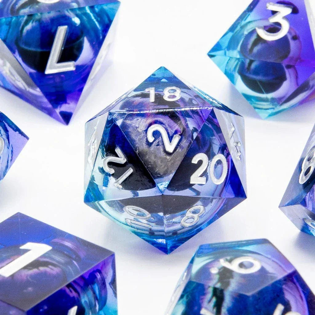 Tabletop Dominion DICE Eye of Sorcery | Moving Eye | 7 Piece Set