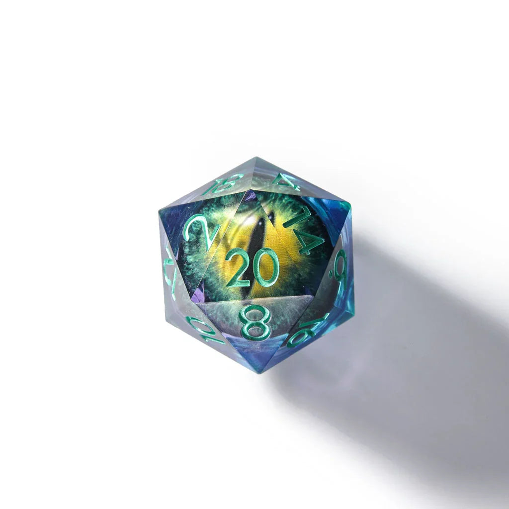 Eye of Vengeance | 33mm D20 | Oversized Moving Eye - DICE