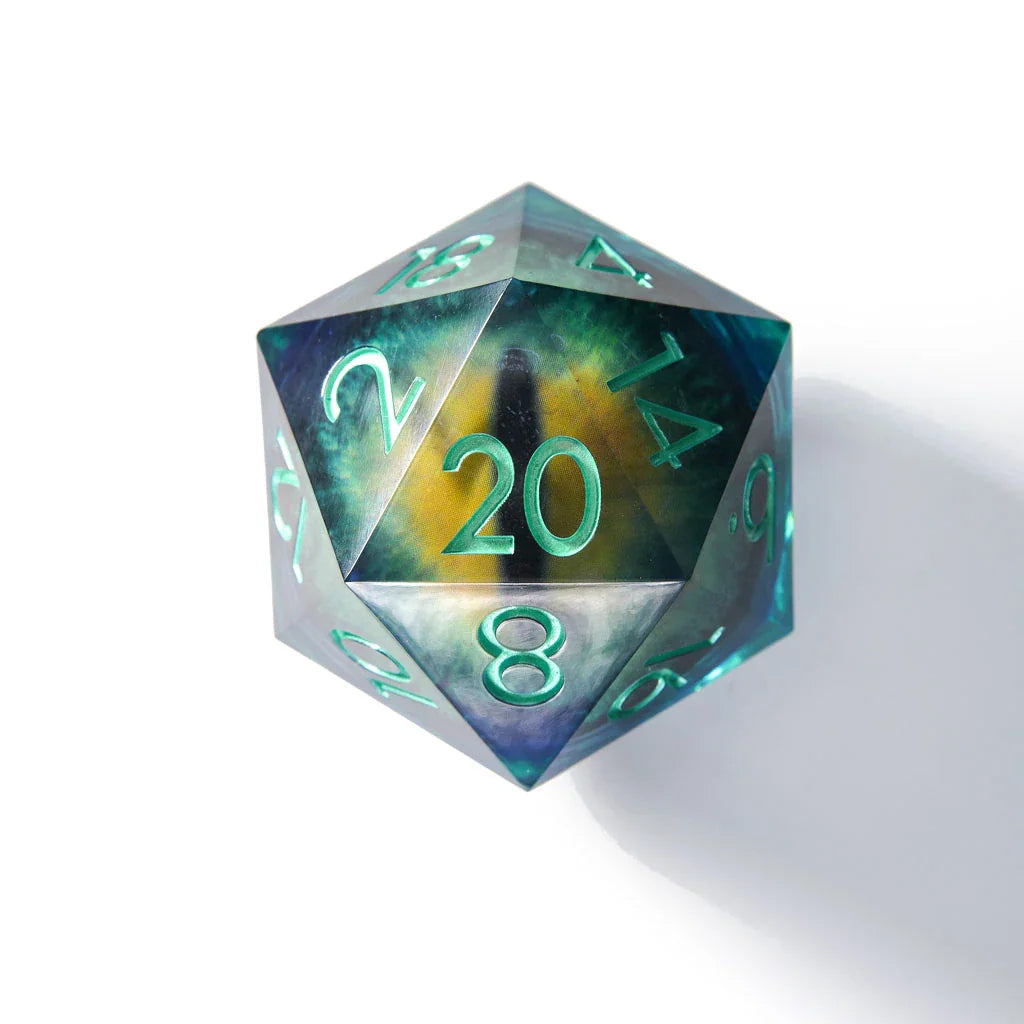 Eye of Vengeance | 50mm D20 | Oversized Moving Eye - DICE