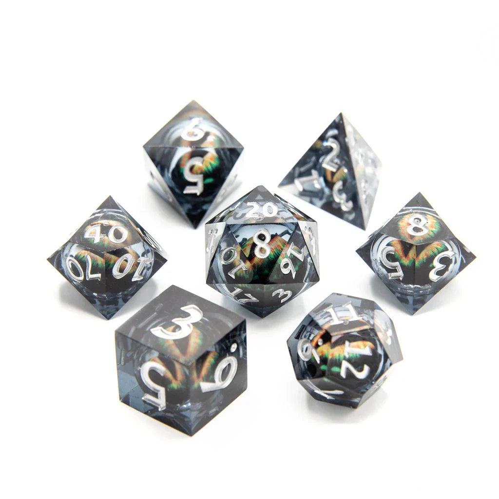 Eye of Venom | Moving Eye | 7 Piece Set - DICE