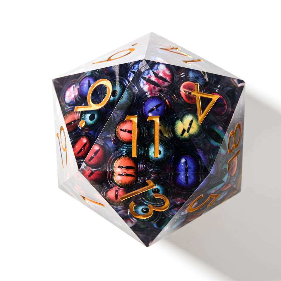 Eyes of Chaos | 85mm D20 | Super-sized Moving Eye - DICE
