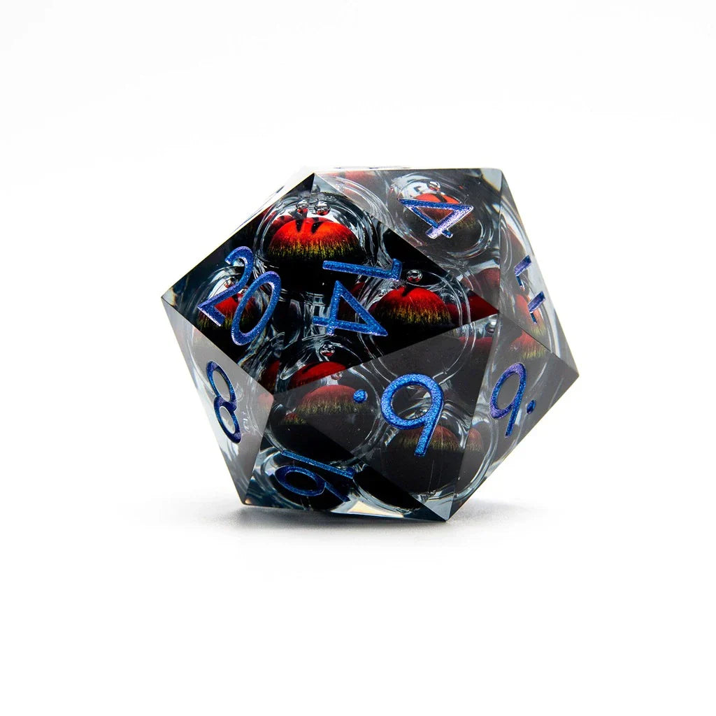 Eyes of Wrath | 50mm D20 | Oversized Moving Eye - DICE