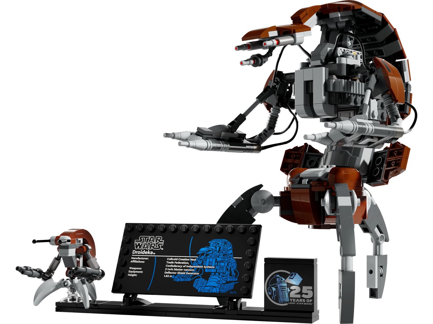 Lego Star Wars - Droideka set model kit (75381) built model