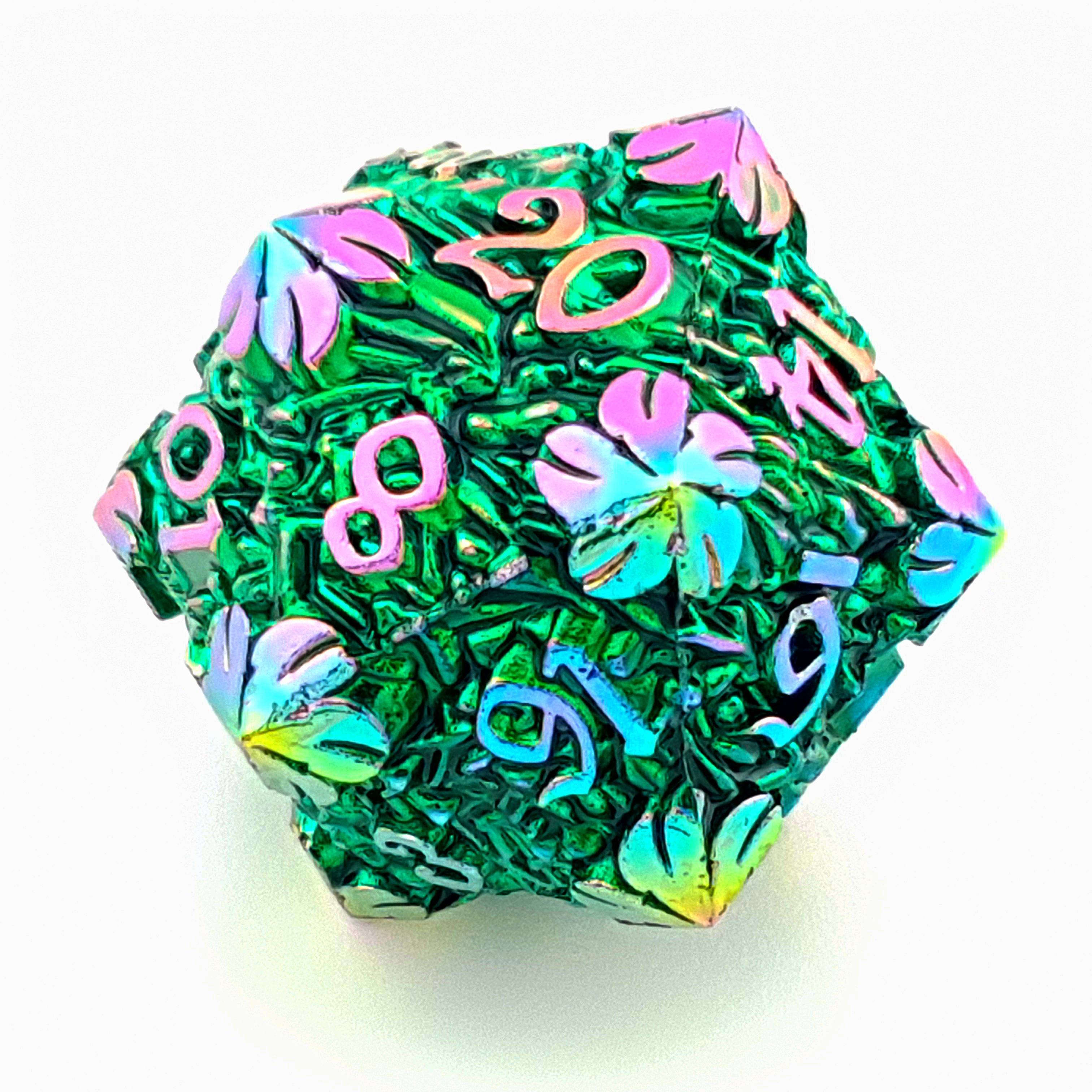 Fae Flora | Solid Metal Dice | 7 Piece Set - DICE